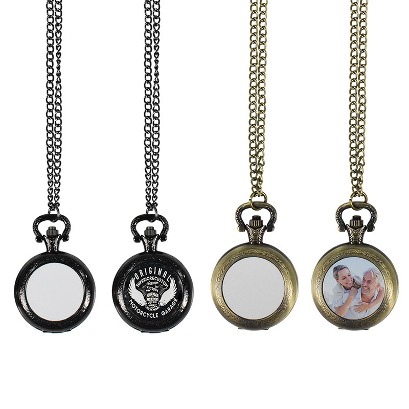 Vintage Collectible Watches - Collier pendentif montre de poche vintage