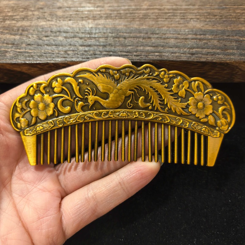 Vintage Collectible Accessories - Peigne à cheveux vintage en alliage