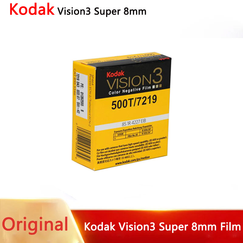 Instant Film Pack - Film classique Kodak Vision3 Super 8mm,