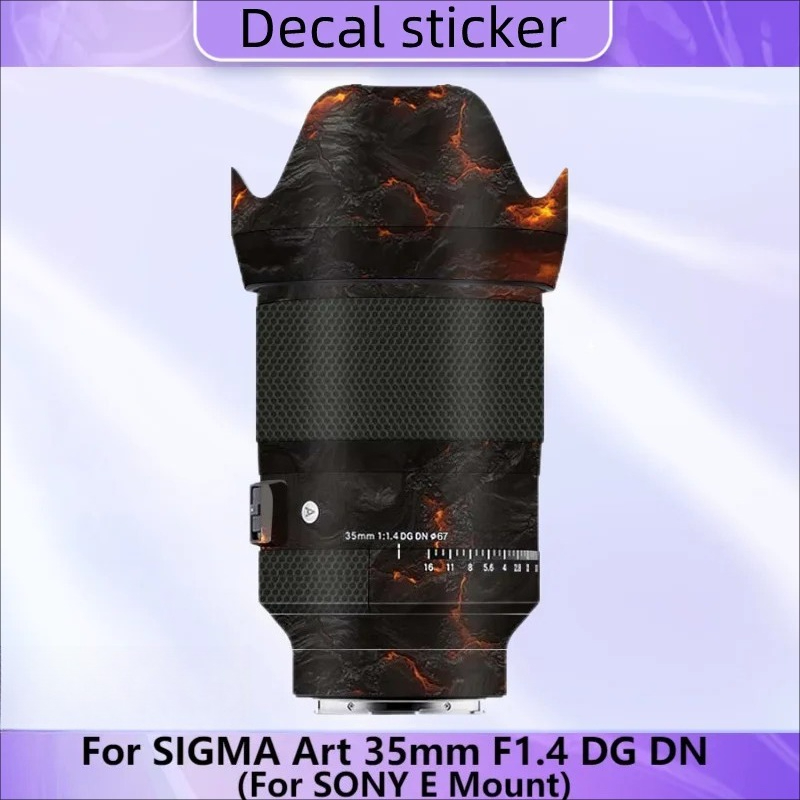 Film Camera 35Mm - Autocollant de protection pour objectif SIGMA