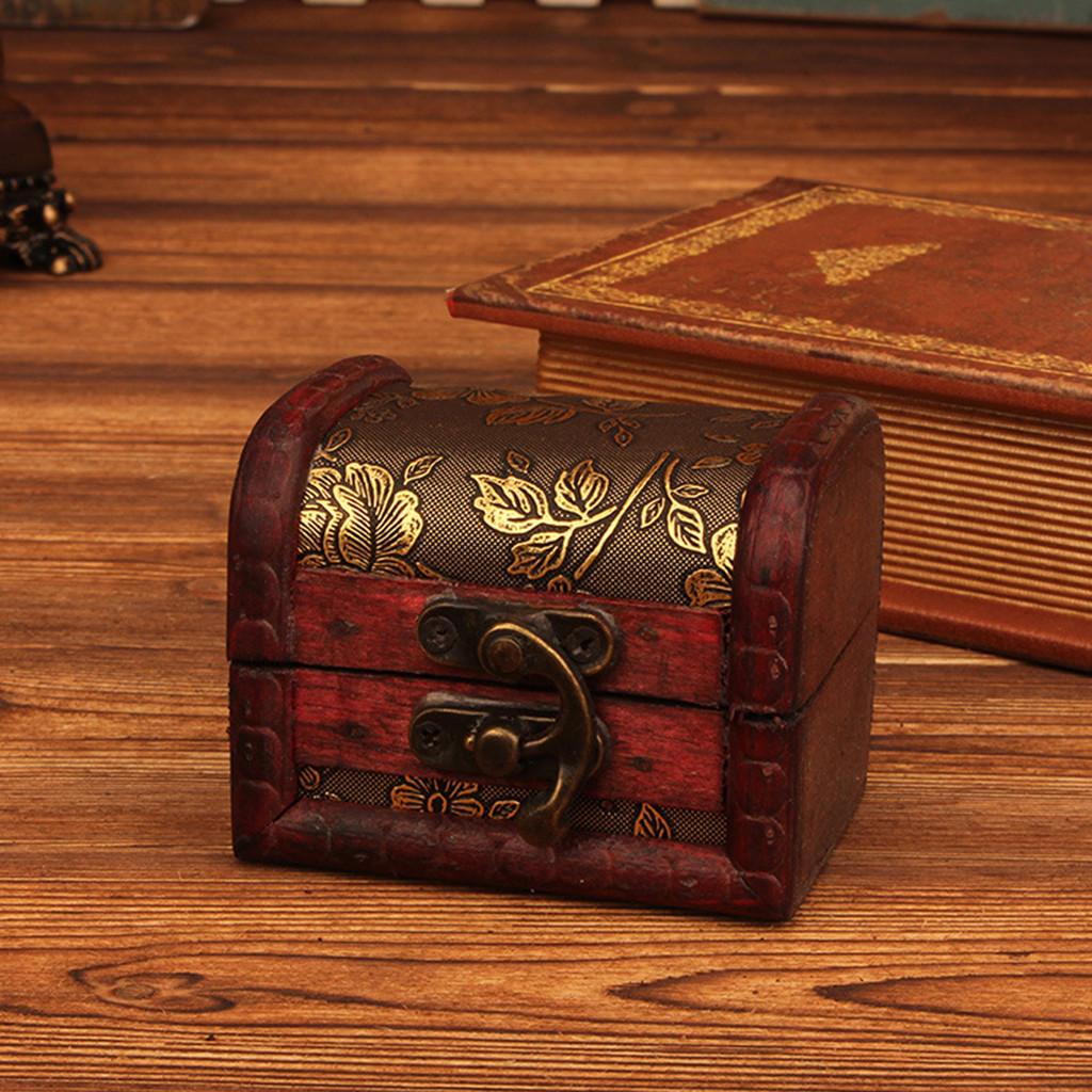 Vintage Items - Boîte à bijoux vintage en bois