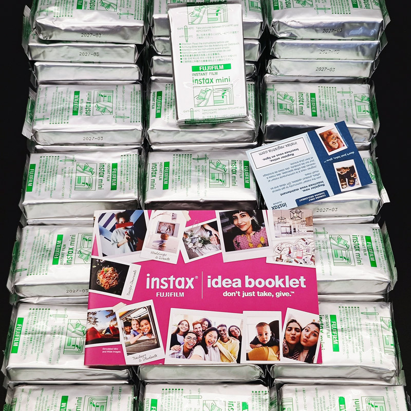 Instant Film Pack - Fujifilm Instax Mini Film bord blanc