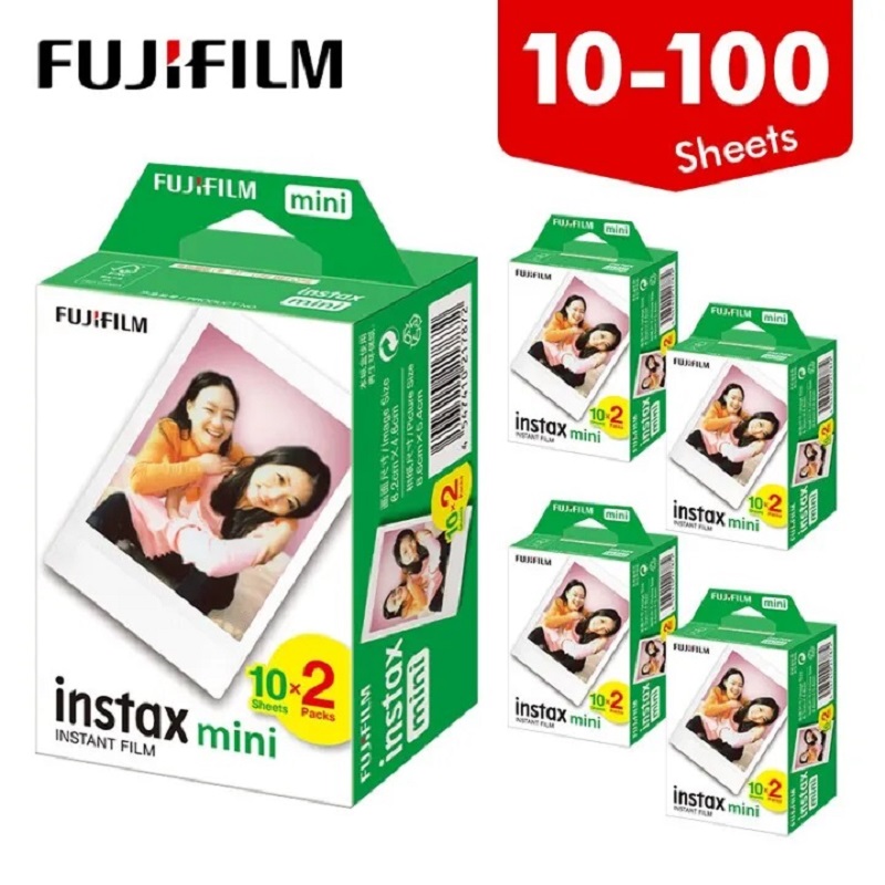 Instant Film Pack - Fujifilm Instax Mini Film bord blanc
