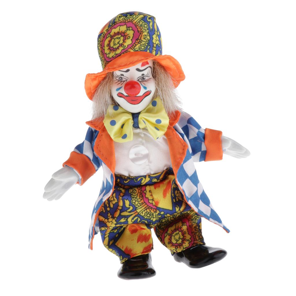 Poupées de clown bouffon en cé - Vintage Collectible Porcelain Dolls avis et prix