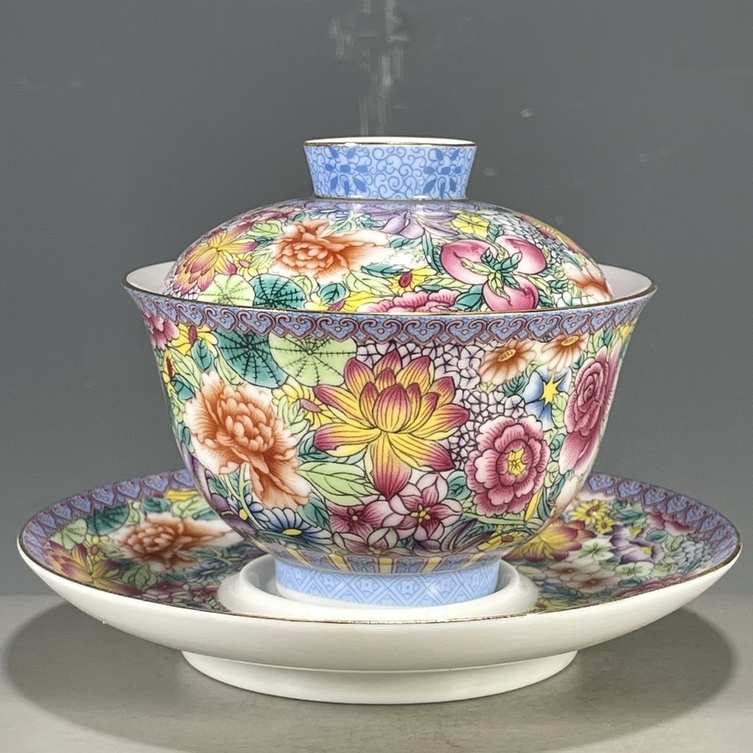 Gaiwan à thé chinois vintage,  - Vintage Collectible Pottery avis et prix