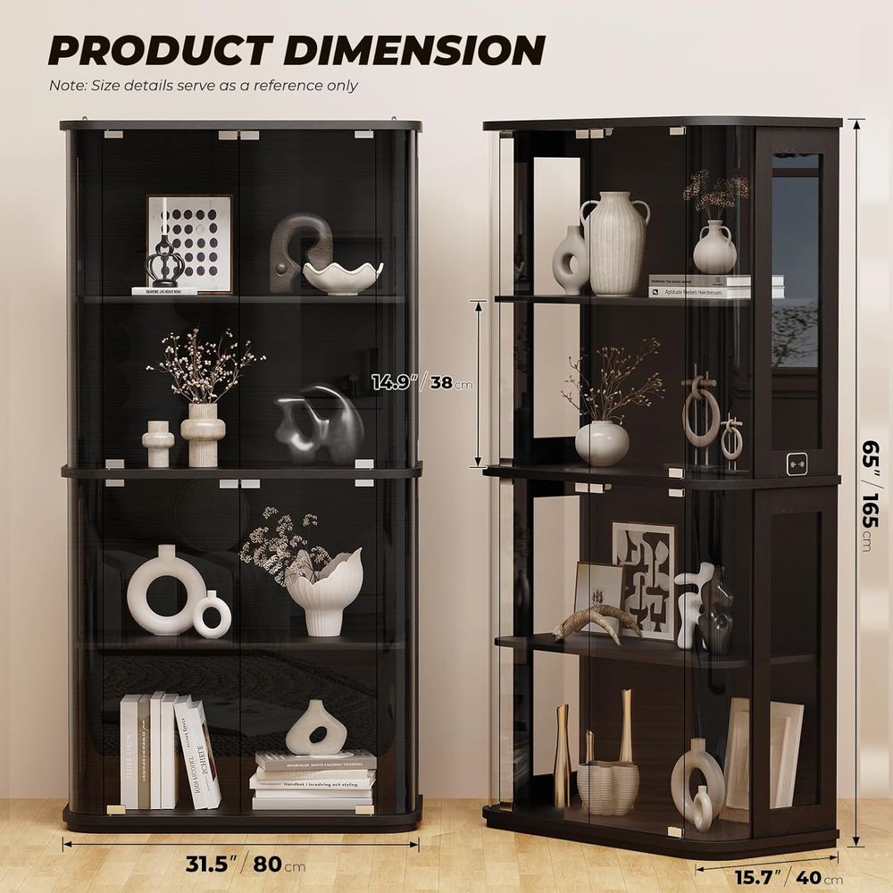 Vitrine arrondie avec porte en - Collectible & Vintage Dolls For Wedding avis et prix