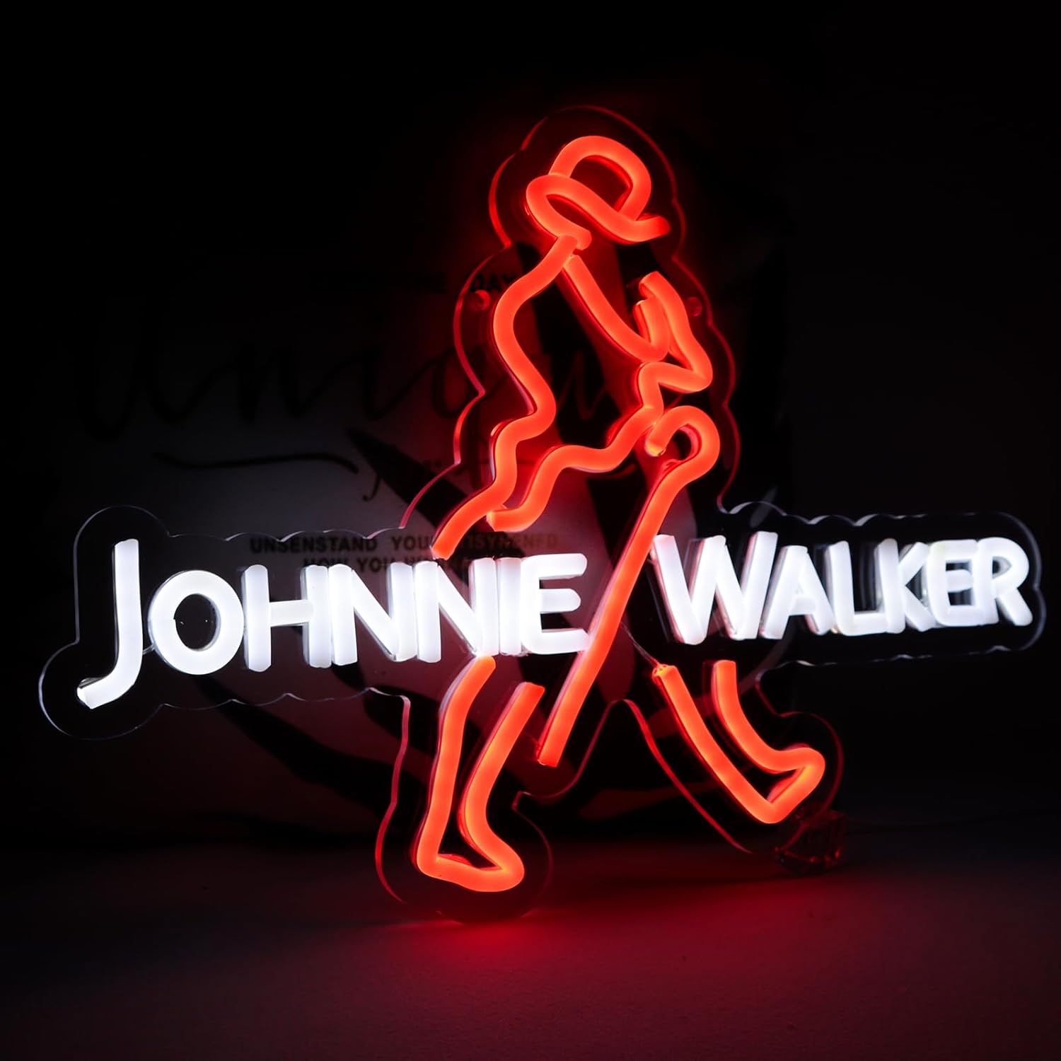 Enseigne néon LED JOHNNIE WALK - Dc Vintage And Collectible Toys avis et prix